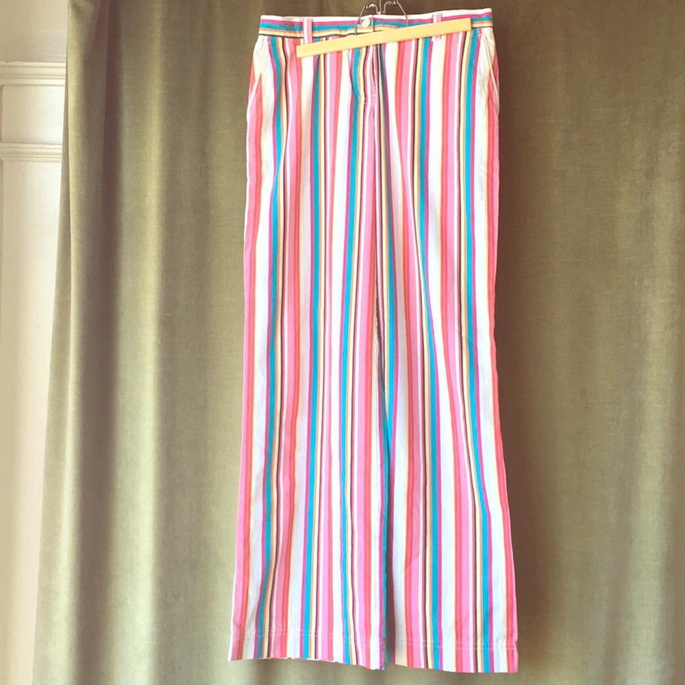 Puma by Nuala Striped Cotton Pant.
